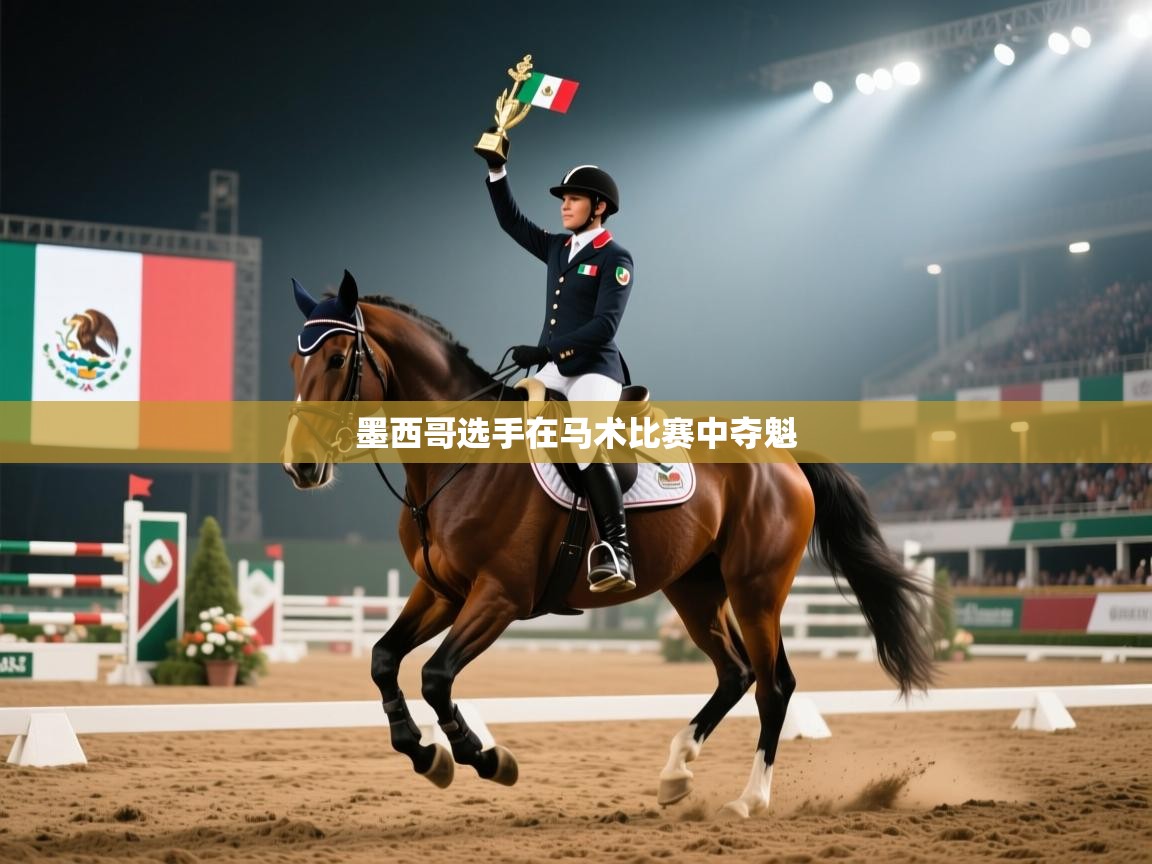 墨西哥选手在马术比赛中夺魁 第1张